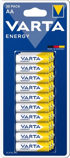 [H57480] ENERGY AA/LR6 alkaline batteri - 1,5V (30 stk.)