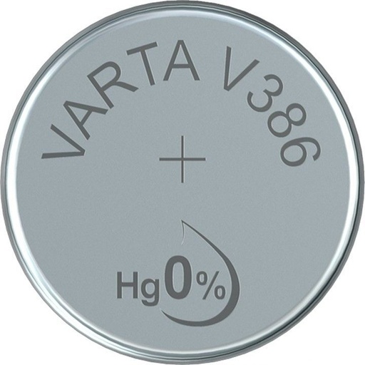 [H10482] SR43/V386/V12GS Sølvoxid knapcelle - 1,55V / 105mAh (1 stk.)