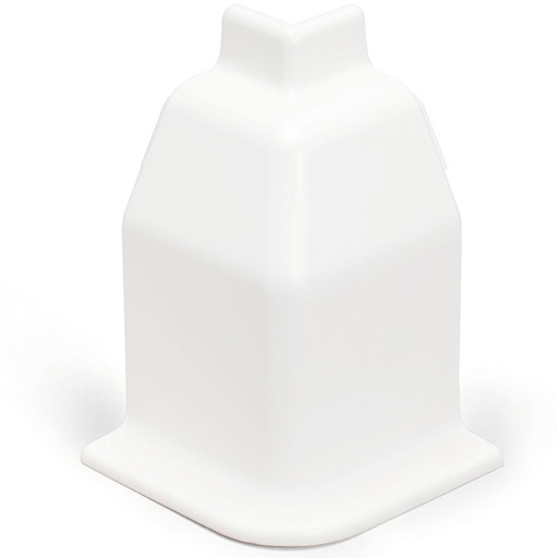[1736002575] Udvendigt Hjørne SL 20/110 Hvid RAL9010