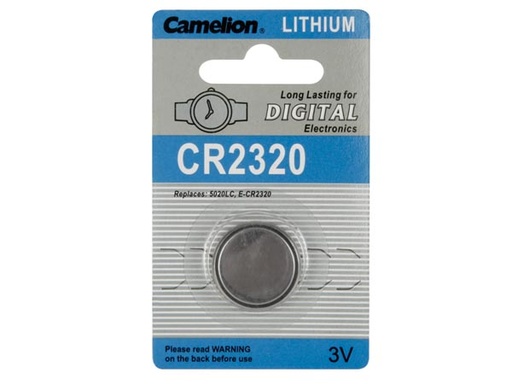[H10294] CR2320 Lithium knapcelle, 3V / 130mAh (1 stk.)