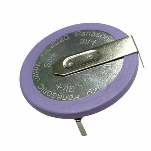 [H40893] VL2020 LiION knapcelle - 3V/20mAh, 2 printben 90°