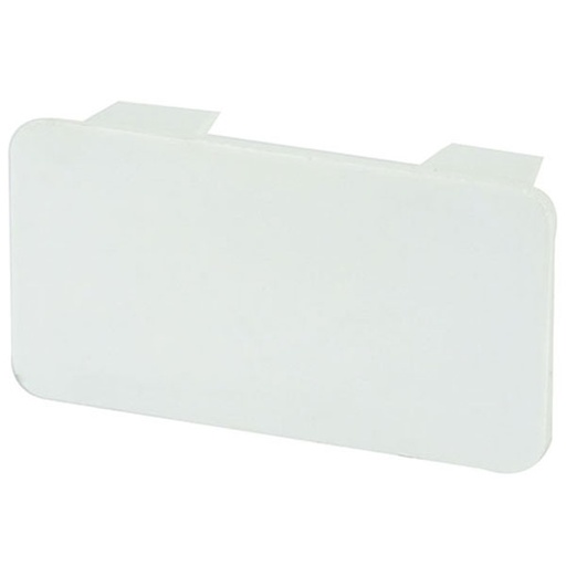 [1736008860] REHAU Endestykke 40/60 - perlehvid