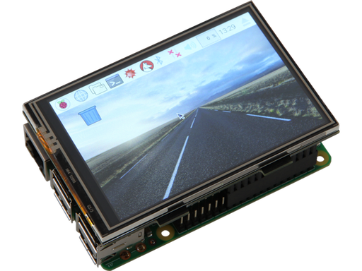 [H62875] 3,5" TFT LCD touchskærm til Raspberry Pi (480x320)