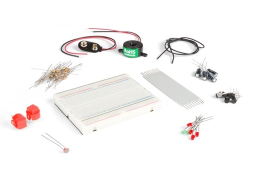 [H36372] WSEDU01 - Loddefri elektronik-begyndersæt (10 projekter)