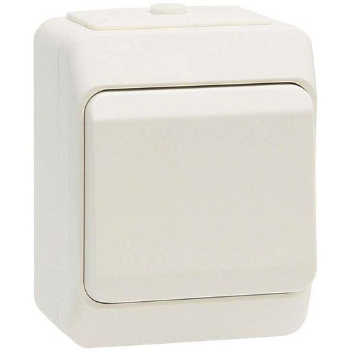 [1893205] Kapslet trykafbryder IP44 - hvid