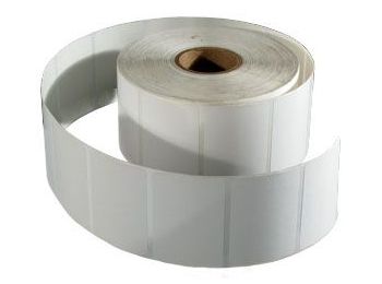 [H28006] Termolabel - 50x30mm, Permanent klæber (2000 stk.)