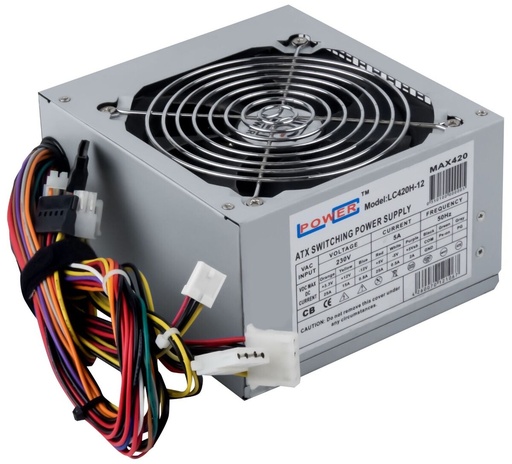 [H64055] LC420H-12 V1.3, PSU (intern), 420W, sølv