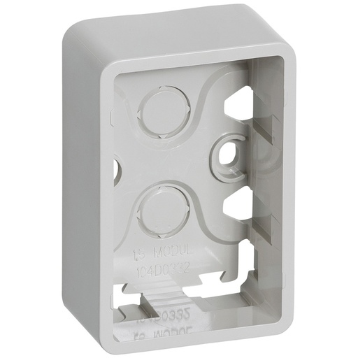 [1017037751] Fuga Underlag 1½ modul lysegrå