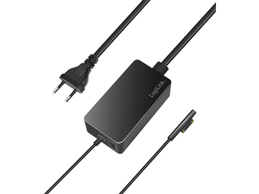 [H62986] Microsoft Surface notebook oplader, 65W, Sort