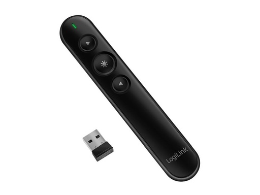 [H59645] Trådløs USB presenter m. laser pointer - 2,4GHz, op til 50m