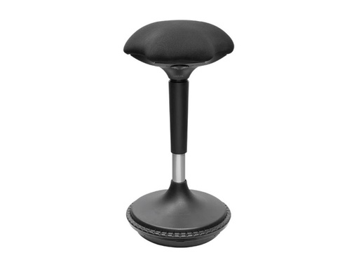 [H59725] Ergonomisk sidde-/ståtaburet - 125kg, Sort