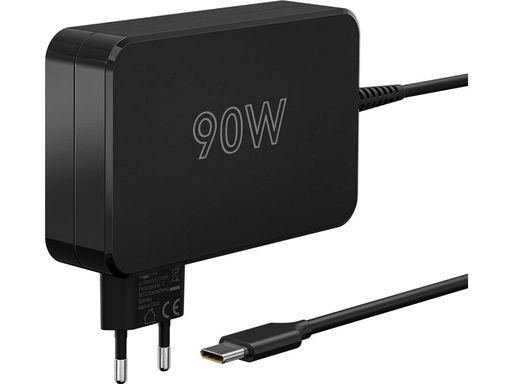 [H63640] USB-C PD notebook strømforsyning - 5-20V / 4,5A / 90W