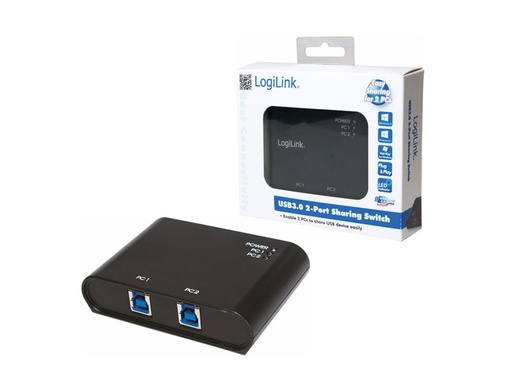 [H11063] USB 3.0 sharing switch - 2 PC-ere til 1 USB enhed