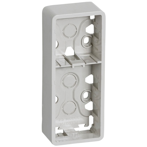 [1017037816] Fuga Underlag 2½ modul lysegrå