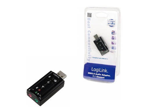 [H49470] USB 2.0 lydkort - 7.1 Sound effect