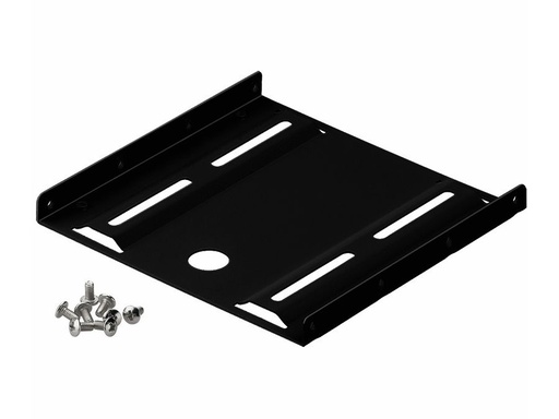 [H25099] HDD/SSD mont. adapterplade - 2,5" til 3,5" Sort (enkelt)