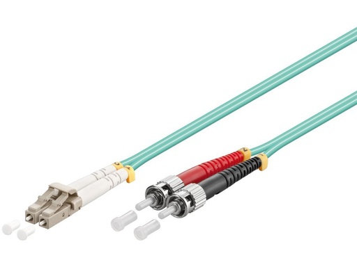 [H44758] Fiberoptisk netværkskabel LC-ST multimode OM3 (3m)