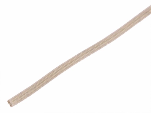 [H63448] Isolerende rør, glasfiber - Beige -30÷155°C Øi:1,5mm (10m)