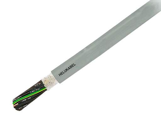 [H11579] Multikabel - 12x0,5mm² trådet Ø9,3mm Grå (metervare)