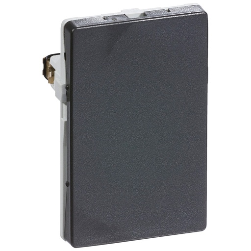 [1017037942] Fuga 1½ modul blænddæksel koksgrå
