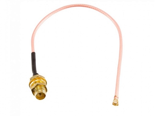 [H44380] Antenne adapterkabel - RP-SMA hun til U.FL, Wi-Fi (15cm)
