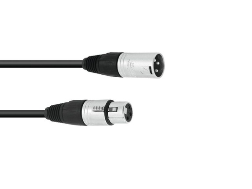 [H53732] Prof. mikrofonkabel - 3pol XLR han/hun, Neutrik (1,5m)