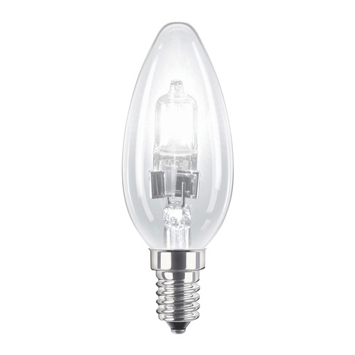 [2050703423] Halogen Classic Kerte 28W E14 (D)