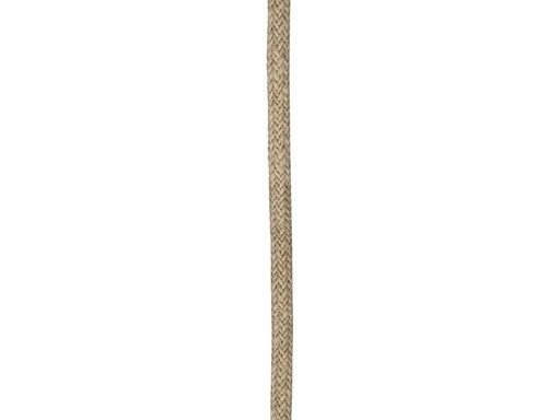 [H59924] Stofledning - 2x0,75mm², Natur, JUTE (3m)