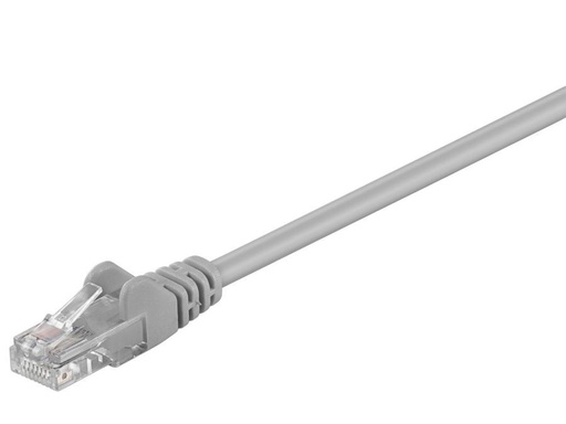 [H46012] UTP netværkskabel - CAT5E, 2 x RJ45, Grå (1,5m)