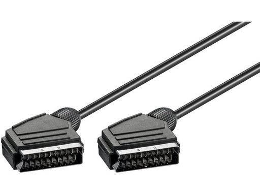 [H45626] SCART kabel - SCART han til SCART han, fuld skærmet (0,6m)