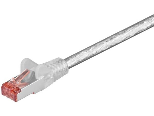 [H46649] S/FTP netværkskabel - CAT6 PIMF CU LSZH, Klar (0,15m)