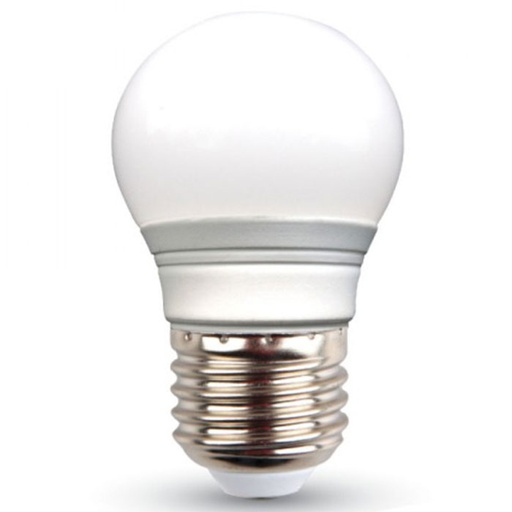 [20537203] 3W (25W) LED pære E27 4000K 250Lm 180° (A+)