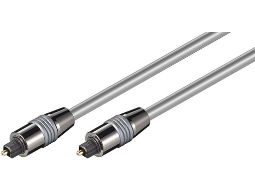 [H45253] Optisk kabel - 2 x TOSLINK han, Ø6mm (0,5m)