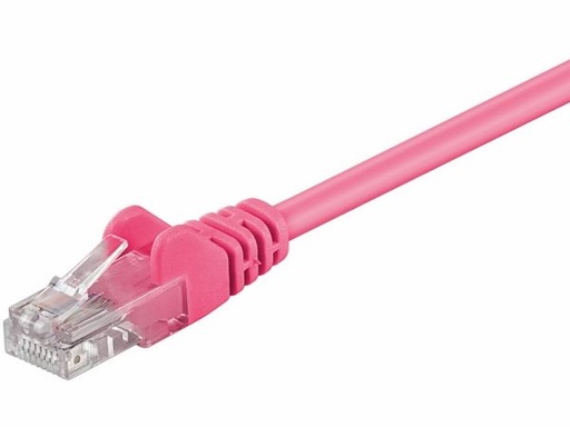 [H37132] UTP netværkskabel - CAT5E, 2 x RJ45, Magenta (7,5m)