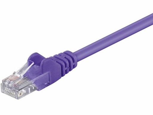 [H37077] UTP netværkskabel - CAT5E, 2 x RJ45, Violet (5m)