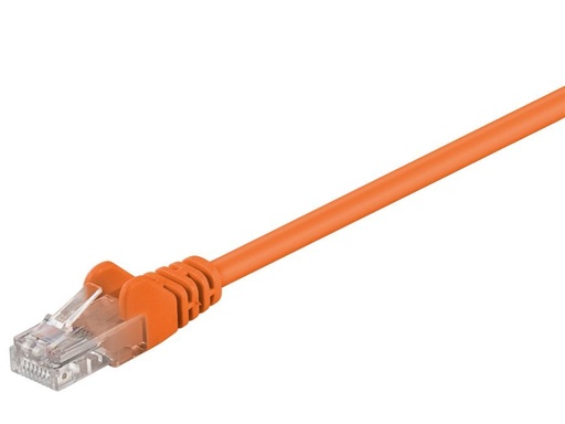 [H37198] UTP netværkskabel - CAT6, 2xRJ45, Orange (1m)