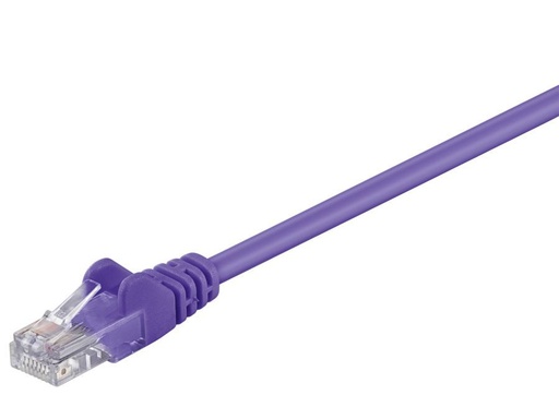[H37200] UTP netværkskabel - CAT6, 2xRJ45, Violet (1m)