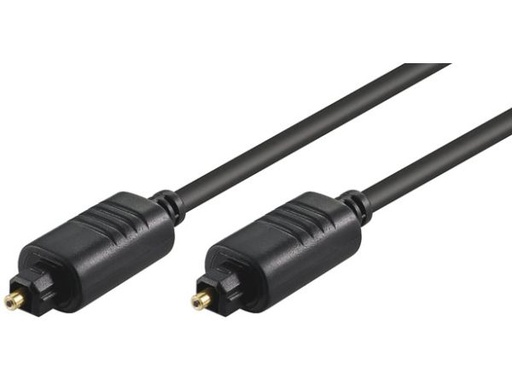 [H33250] Optisk kabel - 2 x TOSLINK han, Ø5mm (3m)