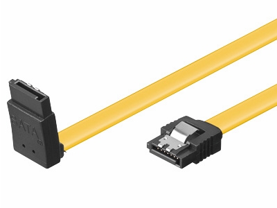 [H14255] HDD SATA kabel - 6GBit/s, SATA hun > SATA hun 90° op (0,3m)
