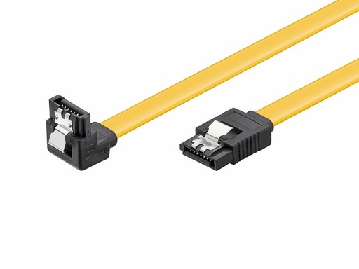 [H25243] HDD SATA kabel - 6GBit/s, SATA hun > SATA hun 90° ned (0,7m)