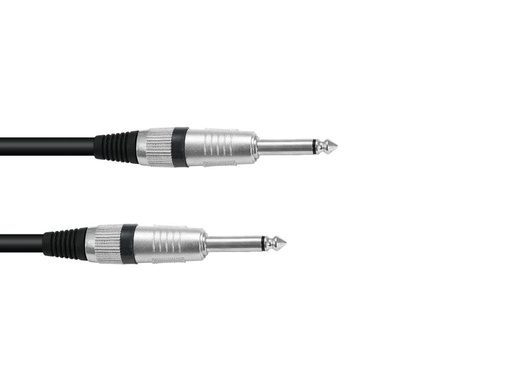 [H59479] Audiokabel (Guitar) - 2 x 6,35mm mono JACK han, ROAD (1m)