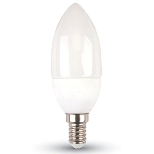 [226171] 5,5W (40W) LED kertepære m. Samsung chip E14 3000K 470Lm 200° (A+)