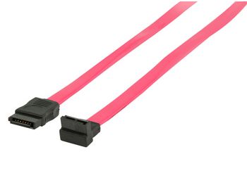 [H32630] HDD SATA 2.0 kabel - SATA hun til SATA hun 90° ned (1m)