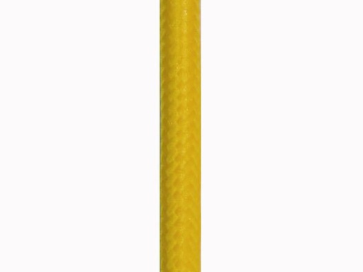[H32479] Stofledning - 2x0,75mm², GUL (metervare)