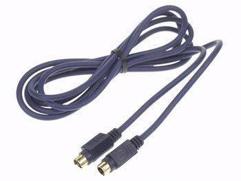 [H11252] High-Q videokabel - 2 x S-VHS han (10m)