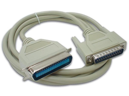 [H11459] Printerkabel - SUBD25 han til Centronics 36 pol han (1,8m)