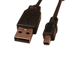 [H25439] USB 2.0 til Mini-USB 4pol til digitalkamera 1,8m (grå)