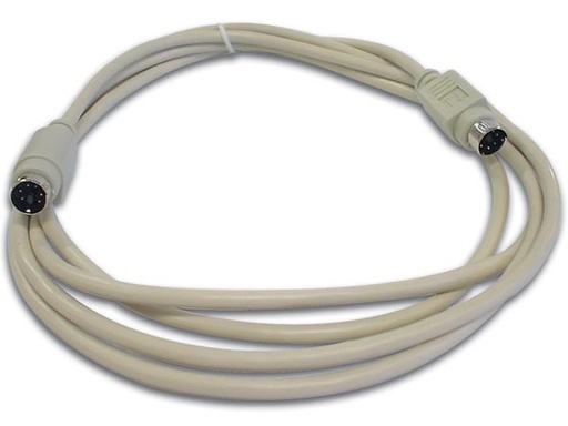 [H23353] PS/2 kabel - 2 x 6P mini-DIN han (5m)