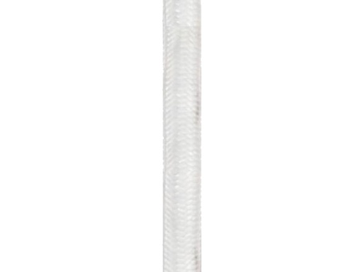 [H28673] Stofledning - 2x0,75mm², HVID (metervare)