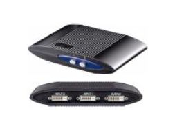 [H28546] DVI omskifter - 2 x DVI ind til 1 x DVI ud